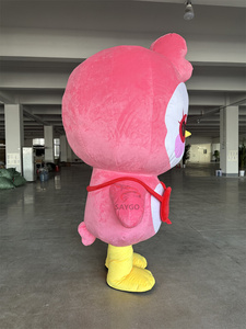 Costume de mascotte de pingouin géant unisexe gonflable Grand bébé Poulet Oiseau Événements Publicité Location Cosplay Made Plush Party - Product Image 6
