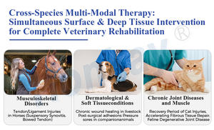 Appareil de thérapie par ondes de choc extracorporelles pour animaux, efficace pour une guérison accélérée et un soulagement de la douleur, anti-inflammatoire - Product Image 4