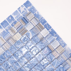 Mosaico de Vidrio Foshan Parcos para Pared o Revestimiento de Cocina, Mosaicos de Vidrio para Decoración de Paredes Interiores - Product Image 4