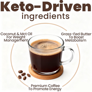 กาแฟคีโตสำเร็จรูป OEM/ODM สำหรับลดน้ำหนัก, ผลิตภัณฑ์ลดน้ำหนักจาก MCT และเนยจากวัวที่เลี้ยงด้วยหญ้า ช่วยเร่งการเผาผลาญและเผาผลาญไขมัน เพิ่มพลังงาน - Product Image 4