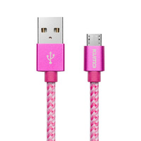 Cable de Datos y Carga de 3 Pies a Buen Precio, Cable de Carga USB de Aleación de Aluminio Micro USB Macho a USB 2.0 Tipo A Macho