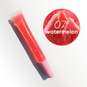HEXUE Custom spremere lucidalabbra alla frutta all'ingrosso sfusi Private Label lucidalabbra personalizzato Logo idratante per labbra - Product Image 5