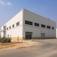 Estructura de Acero YUHUI para Almacenes Industriales, Taller de Equipos Mecánicos, Almacenamiento para Industria Pesada, Estructura de Acero Prefabricada