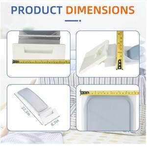 Filtro de pantalla para secador de pelo W10717210 W11607443 de plástico para uso doméstico, fácil instalación - Product Image 2