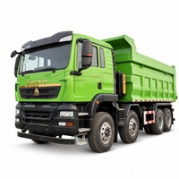 Самосвал SINOTRUK HOWO TX 460 8x4 Euro 6 с дизельным двигателем Weichai, б/у, с задней камерой, 12 колес, для тяжелых условий эксплуатации, для карьерных и строительных работ