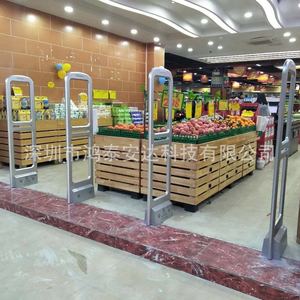 Porte de sécurité antivol 1,2-3m en alliage de zinc, système d'alarme 58KHz pour la protection des entrées de supermarchés et de magasins - Product Image 2