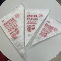 Prix d'usine 100 pièces/sac Poches à douille jetables de qualité alimentaire, tailles S, M, L, avec poches, ensemble de douilles et poches à douille pour pâtisserie