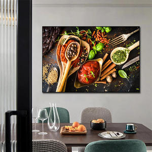 Hiện đại phòng ăn trang trí nội thất đóng khung vải tường nghệ thuật HD in hạt rau gia vị hình ảnh Áp phích tác phẩm nghệ thuật treo bức tranh - Product Image 5