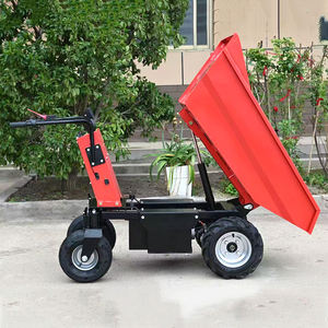 รถเข็นไฟฟ้าขนาดเล็ก800W สำหรับงานสวนได้รับการอนุมัติจาก CE พร้อมล้อนิวเมติก2ล้อรับน้ำหนักได้500กก. - Product Image 3