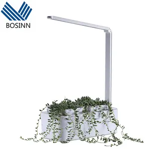 Kit da giardino botanico lampade da coltivazione per piante idroponica piantare staffe pieghevoli luci da tavolo riempire la crescita delle piante da scrivania