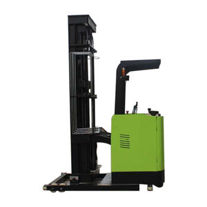 Apilador de carretilla elevadora eléctrica de 3 vías 1500kg 3M 4m 5M 6m VNA Camión de alcance de paleta hidráulica eléctrica completa a la venta - Product Image 1