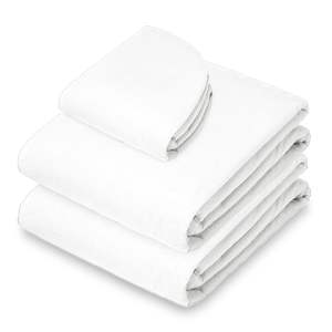 Baumwolle Massage tisch Bettlaken Abdeckung Set Spann bett tücher für Massage tisch, Flach betttuch & Gesichts bedeckung Mikro faser Massage Bettdecke - Product Image 6