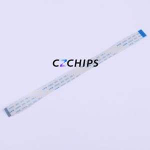 JS05B-20P-180-3-5 FFC Cable (Flexible Flat Cable) P=0.5mm Connector 20P 0.5mm 0.3mm Reverse - Product Image 1