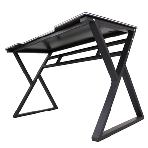 Nuevos escritorios de deportes electrónicos negros avanzados de alta calidad, venta al por mayor, mesa de juego de alta carga de escritorio personalizada OEM - Product Image 5