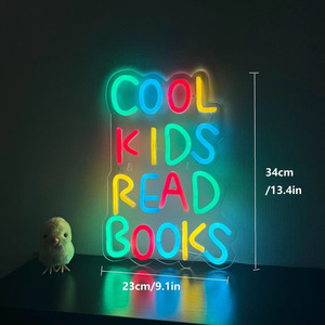 Luz decorativa LED de neón ajustable transfronteriza con figuras y patrones, diseño LED acrílico, luz ambiental para bares - Product Image 4