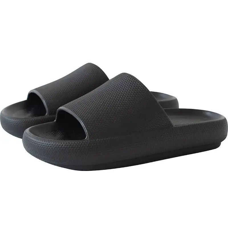 2023 Women Thick Platform Slippers Summer Beach Eva Soft Sole Slide Sandals Leisure Ladies Indoor Bathroom Anti-slip Men's Shoes