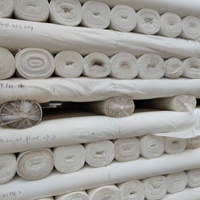 Tissu de doublure 100 % polyester 75D tissé croisé, léger, respirant, imperméable, anti-taches et résistant aux déchirures, vente en gros usine