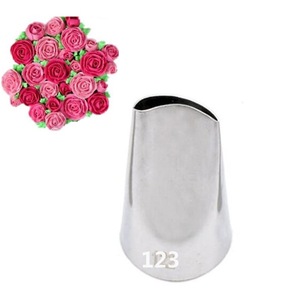 Rose Petal Butter Piping Tip 304 Stainless Steel Reusable Baking Tool Cake Decorating Supplies - Product Image 5