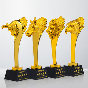 Resin Creative <b>Trophy</b> Design 8x27cm <b>Engraved</b> Durable Conference Award Supplies Business Gifts - Product Image 1