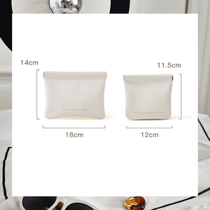 Sac Organisateur Pliable Multifonctionnel en PU Léger et Portable à Fermeture Automatique, Grande Capacité pour Accessoires de Petite Taille et Utilisation Extérieure - Product Image 4