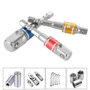 Juego de 3 Conectores de Bola de Acero de Colores, Adaptador Cuadrado para Taladro Eléctrico, Herramienta Convertidora de Enchufe Eléctrico - Product Image 5