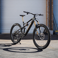 Vélo électrique tout-terrain à suspension intégrale DJI Amflow PL Carbon Pro 800Wh à moteur central, vélo électrique DJI Aviox, vélo de montagne électrique