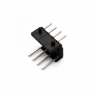 Connecteur YZCONN personnalisé pour automobile, 4 broches, 2,54 mm, connecteur mâle PCB à angle droit, fil-carte, haute intensité, terminal électronique automobile - Product Image 3