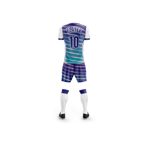 Venta al por mayor de uniformes de fútbol de impresión personalizada sublimada uniformes de fútbol transpirable de secado rápido camiseta de fútbol de los hombres uniformes de fútbol - Product Image 3
