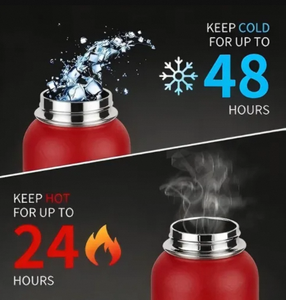 Borraccia Termica VANOW in Acciaio Inossidabile da 40 Oz, Isolamento Sottovuoto, Senza BPA, per Viaggi - Product Image 4