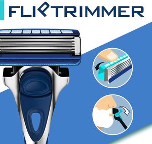 WILKINSON SWORD-Hydro 5 Skin Protection for Men | Hydrating <strong>Gel</strong> &amp; Precision Trimmer | Pack of 12 Shaver Heads - Product Image 5