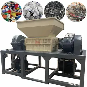 Schroot Koperen Kabel Granulator Recycling Shredder Metaalversnippering Auto Staal Ijzer Crusher Schroot Metaal Shredders Machine Machine