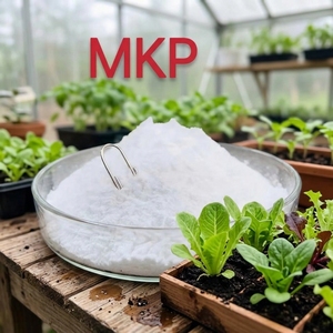 Polvo de KH2PO4, <span class=keywords><strong>Fosfato</strong></span> Monopotásico (MKP) 0-52-34, Fertilizante Soluble en Agua con 99% de Pureza para Plantas - Product Image 1
