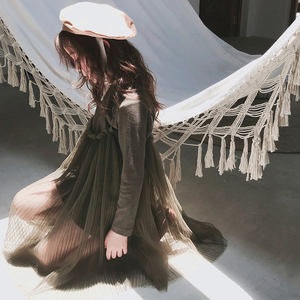 Nouveaux produits : Robes de fête fantaisie noires pour petites filles, style coréen, conçues pour les enfants, achat direct de Chine - Product Image 4