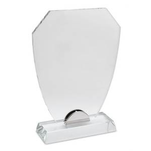 Trofeo in Vetro con Base Trapezoidale 190x150x8 con Tecniche di Stampa UV per Grafiche - Product Image 1
