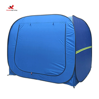 Tente d'urgence extérieure pour secours en cas de catastrophe, isolation temporaire, sans installation requise, ouverture rapide, pliable, quatre saisons, armature en acier, portable