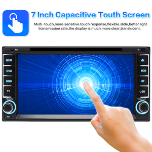 Autoradio DVD CD pour <span class=keywords><strong>Toyota</strong></span>, écran tactile intégré, double DIN, Bluetooth, USB, <span class=keywords><strong>SD</strong></span>, FM, compatible Apple CarPlay et Android Auto sans fil - Product Image 6
