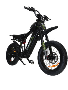 Motocicletas NUEVAS 2025 de 60V 2000W - Cuadro de Aluminio, Neumáticos 20*4.0, Frenos de Disco Hidráulicos, Moto Todoterreno - Product Image 2