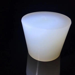 HAIJU مختبر الغذاء الصف صلب سيليكون المكونات شفافة مختومة أنبوب اختبار سيليكون المكونات مع ثقب سيليكون المكونات الرأس - Product Image 6