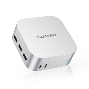 MN-N5 <span class=keywords><strong>Mini</strong></span> Bilgisayar Intel N150 12GB LPDDR5 Çift RJ45 Gigabit LAN DP1.4 4K Üçlü Ekran USB3.2 İş İstasyonu NAS Sunucusu - Product Image 2