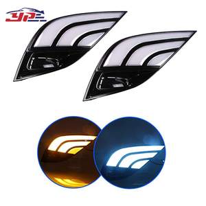 YOUPEI Accessoires de voiture de haute qualité LED clignotant lumière du jour antibrouillard ensembles de phares antibrouillard pour Toyota Camry 2018 - Product Image 2