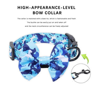 Harnais pour chien en polyester personnalisé avec logo, durable, respirant, avec porte-sac à crottes, laisse et collier pour chien - Product Image 3