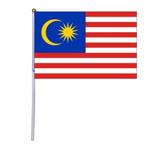 Gahumi Beste Duurzame 14*21Cm Denmark Handvlag Promotie Groothandel Kleine Hand Zwaaiende Nationale Vlag - Product Image 2