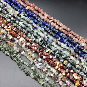 ジュエリー作りのためのゆるい宝石用原石黒黒曜石オニキスチップ自由形状 - Product Image 4