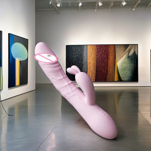 Impermeabile Vibratore Coniglio Ricaricabile USB Dildo in <span class=keywords><strong>Silicone</strong></span> con G Spot Clitoral Stimolatore di Potenza Giocattoli del Sesso per le Donne - Product Image 3