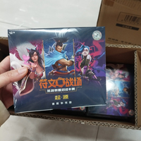 Cartes de jeu de société MS Chinese League Legends TCG, impression couleur intégrale, LOL Arcane Exclusive Start Deck Set, série Origin, booster pack, cadeau