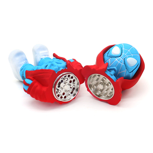 Nouvel Arrivage – Moulin à Herbes Manuel en Alliage <span class=keywords><strong>de</strong></span> Zinc à 4 Pièces, Motif Crâne d'Halloween, pour Tabac et Accessoires – Vente en Gros - Product Image 5