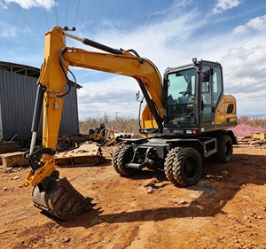 Excavadora XE85WG de Alto Rendimiento en Oferta, Máquina de Movimiento de Tierras con Ruedas, Potente y Confiable - Product Image 5
