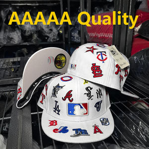 2025 cappellini originali NY Era nuovo berretto da Baseball da uomo a 6 pannelli classico Vintage a tesa piatta chiuso Gorras - Product Image 3