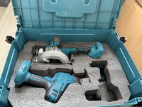 Ensemble d'outils électriques sans fil à batterie lithium 21V, perceuse électrique multifonctionnelle, kit de tournevis, kit d'outils à main pour la construction
