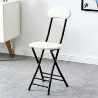 Chaise pliante noire portable, compacte et empilable pour événements commerciaux, mariages, fêtes, maison et bureau